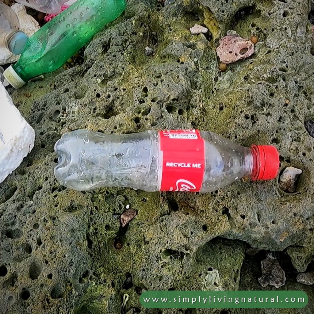 Plastic bottle, recycle me