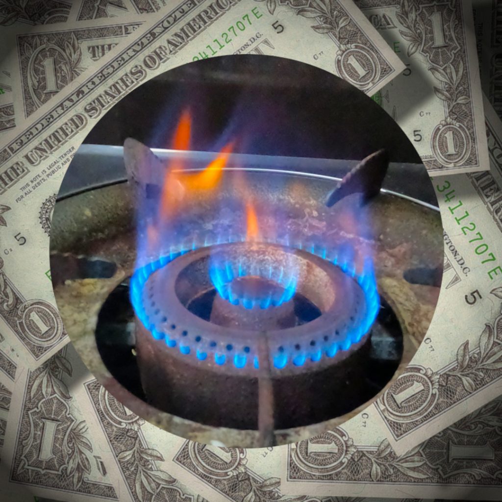 burn fuel not money
